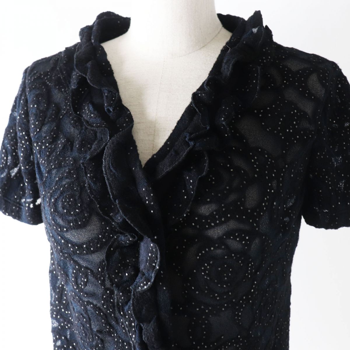 Top Quality Chanel COCO Mark Short Sleeve Cardigan P59341