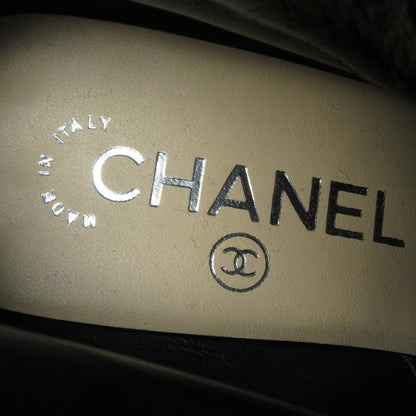 Top Quality Chanel COCO Mark Bicolor Wool Booties