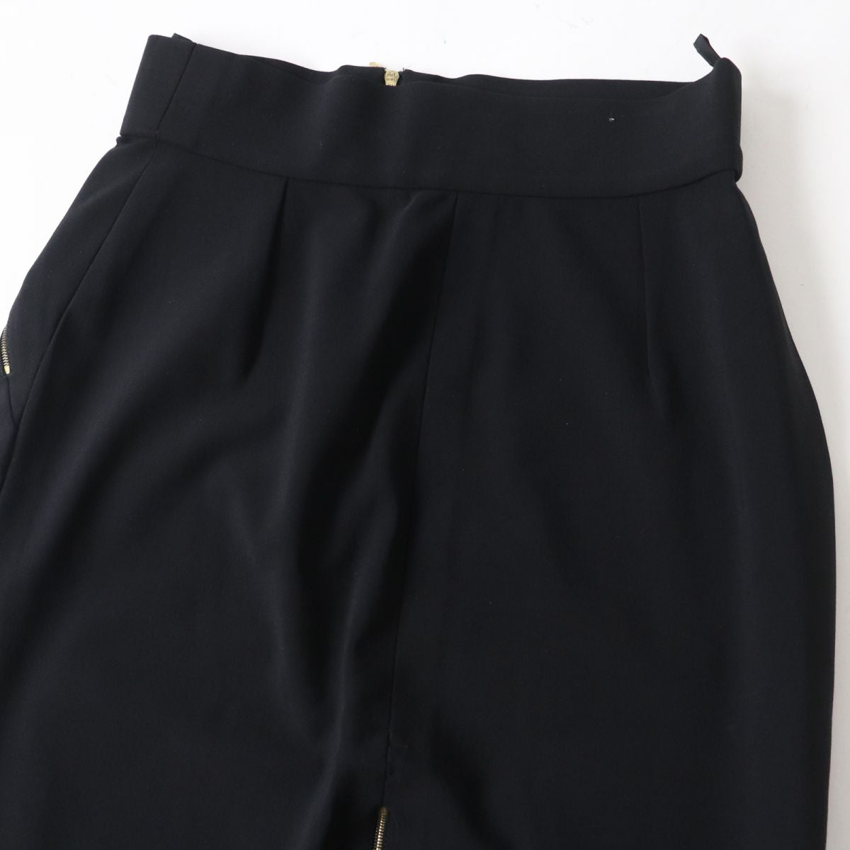 Top Quality Chanel Vintage Long Skirt Black M