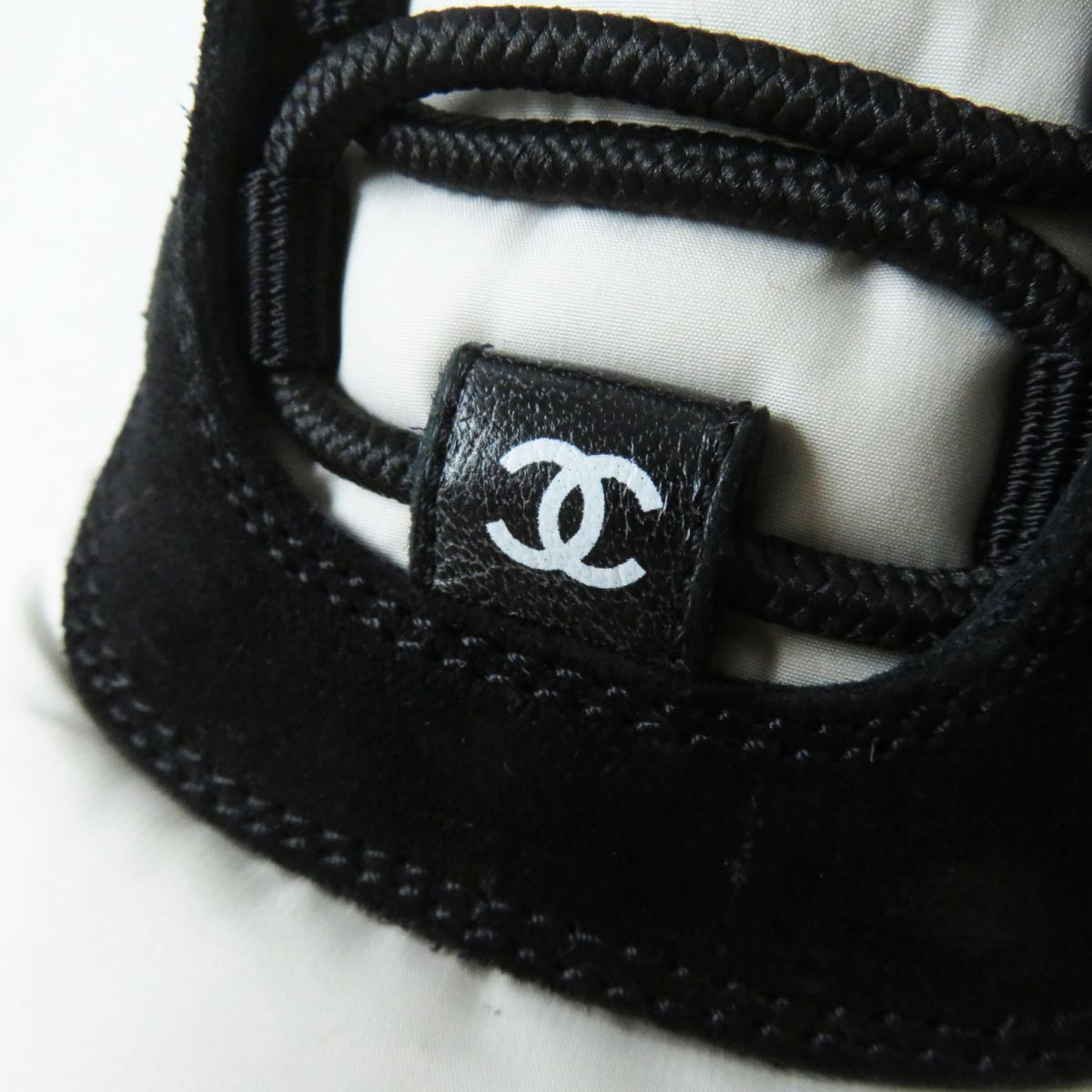 Top Quality Chanel COCO Mark Snow Boots Nylon Suede Black Gray