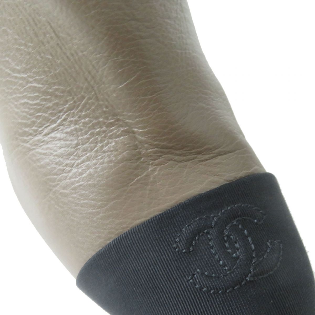 Top Quality Chanel COCO Mark Leather Long Boots 37.5