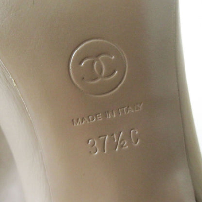 Top Quality Chanel COCO Mark Leather Long Boots 37.5