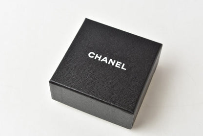 Top Quality Chanel Coco Mark Rhinestone Black Ring Size 12