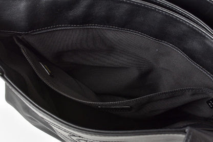 Top Quality Chanel Lamb Leather Shoulder/Handbag A4 Coco Mark Black