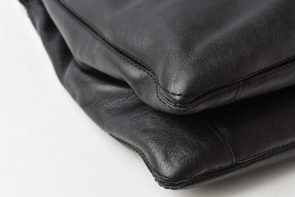 Top Quality Chanel Lamb Leather Shoulder/Handbag A4 Coco Mark Black