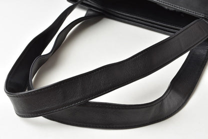 Top Quality Chanel Lamb Leather Shoulder/Handbag A4 Coco Mark Black