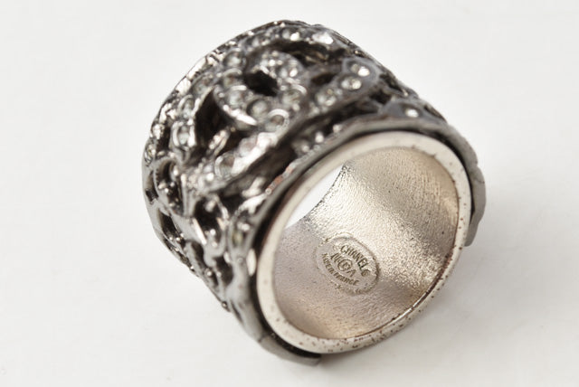 Top Quality Chanel Metal Pearl Ring Size 13