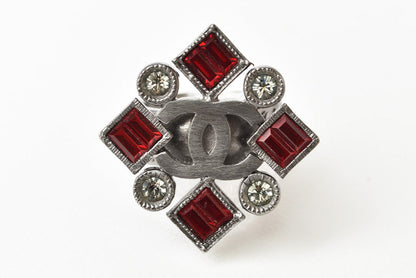 Top Quality Chanel Metal Diamond Ring Size 13