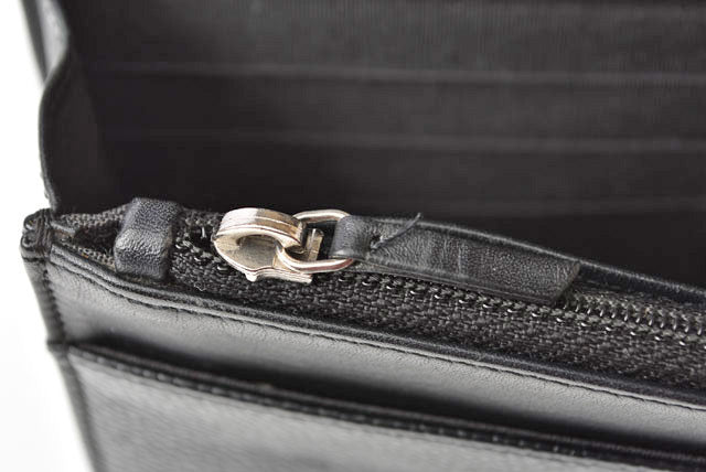 Top Quality Chanel Caviar Skin Chain Wallet Shoulder Bag Black Silver Hardware