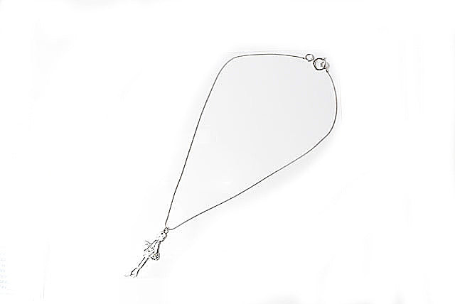 Top Quality Chanel Long Necklace Mademoiselle Motif Silver