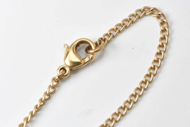 Top Quality Chanel Gold Bangle/Bracelet with Coco Mark and Studs. 18cm