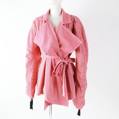 Top Quality Chanel COCO Mark Belted Jacket P60579