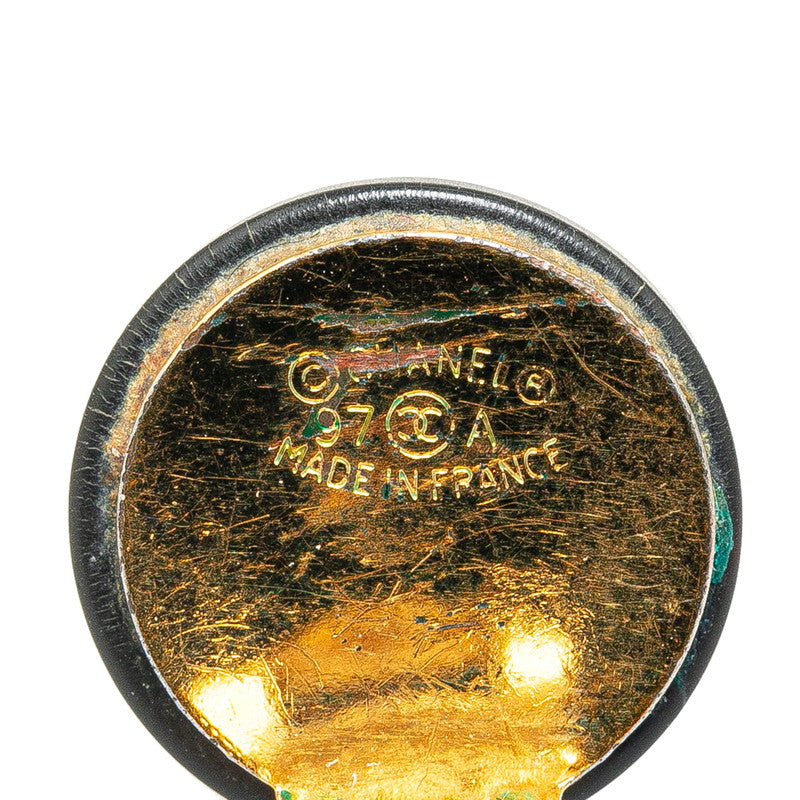 Top Quality Chanel Coco Mark Gold Earrings