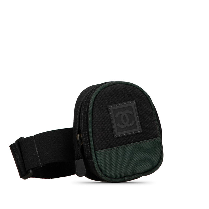 Top Quality Chanel Canvas Sports Line Coco Mark Arm Pouch