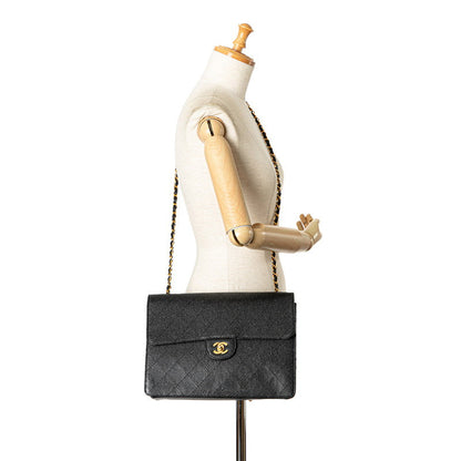 Top Quality Chanel Caviar Skin Matelasse 30 Single Flap Chain Shoulder Bag