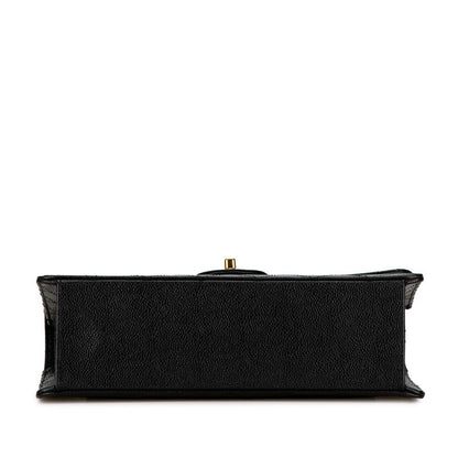 Top Quality Chanel Caviar Skin Matelasse 30 Single Flap Chain Shoulder Bag