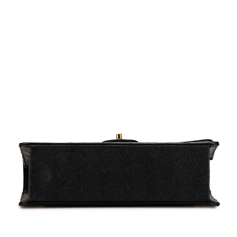 Top Quality Chanel Caviar Skin Matelasse 30 Single Flap Chain Shoulder Bag