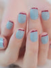 Nail Art，Nail Designs，Manicure Ideas，Nail Art Trends,Oval-shaped nails，Press-on nails，Removable nails，Fake nails