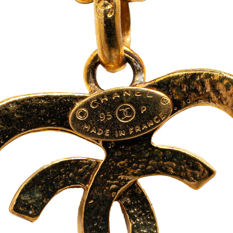 Top Quality Chanel Vintage Heart Motif Necklace Gold