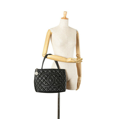 Top Quality Chanel Caviar Skin Coco Mark Tote Bag A01804