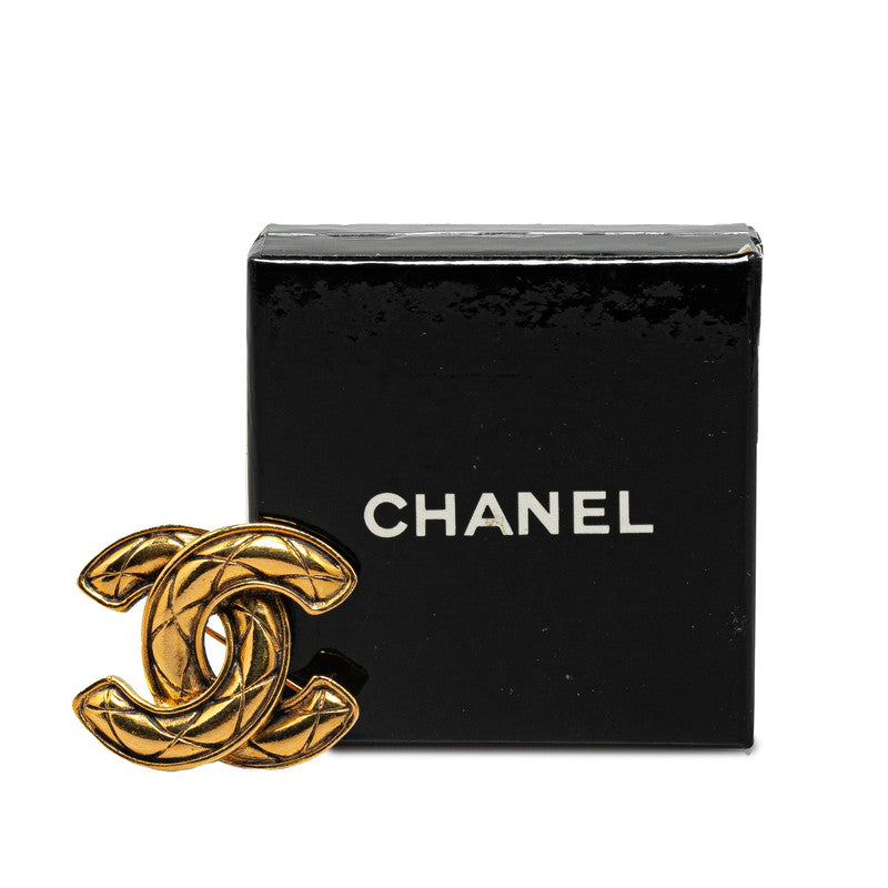 Top Quality Chanel Coco Mark Gold Brooch
