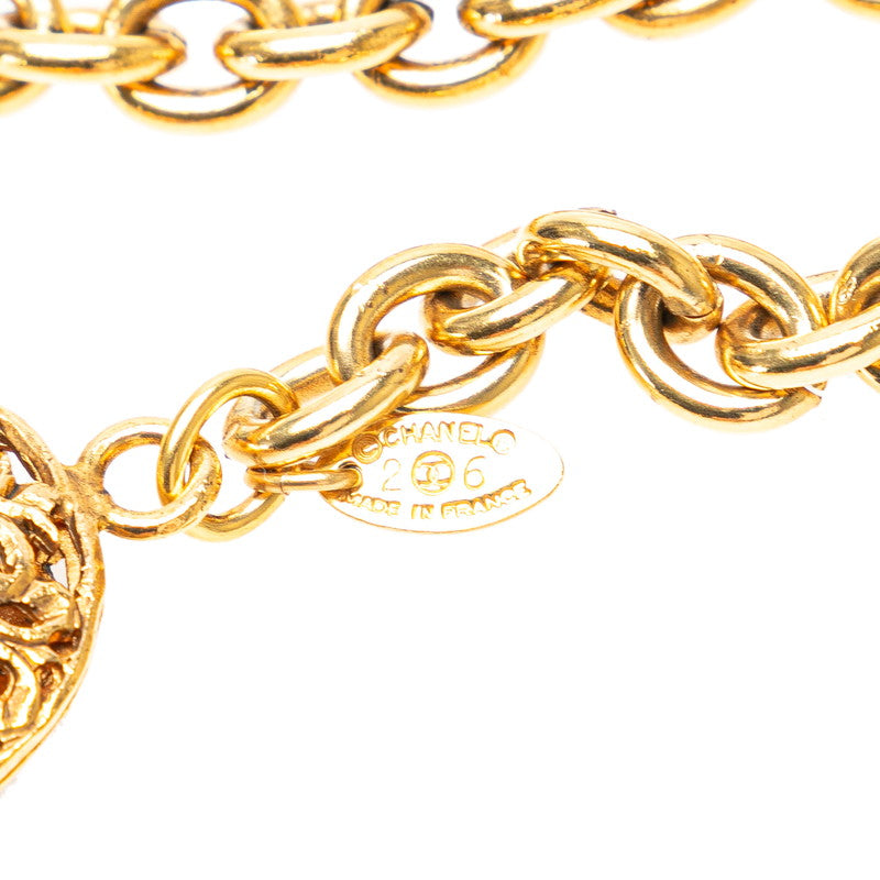 Top Quality Chanel Coco Mark Honeycomb Belt Gold Plated