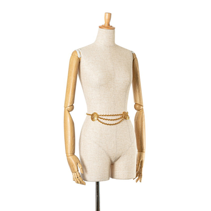 Top Quality Chanel Coco Mark Honeycomb Belt Gold Plated