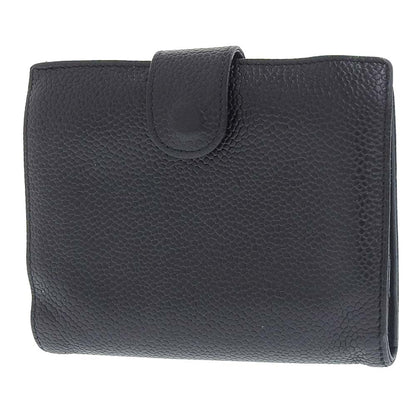 Top Quality Chanel Caviar Skin Bifold Wallet with Coin Pocket A13497