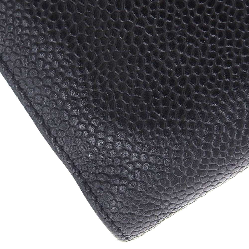 Top Quality Chanel Caviar Skin Bifold Wallet with Coin Pocket A13497