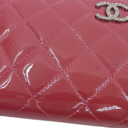 Top Quality Chanel Enamel Round Zipper Long Wallet A50106