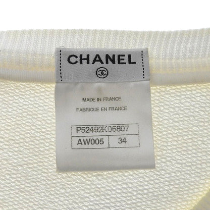 Top Quality Chanel Camellia Motif Trainer White