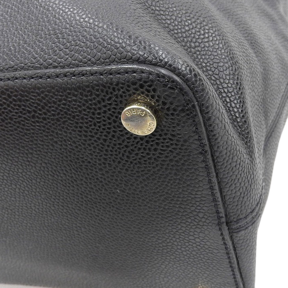 Top Quality Chanel Caviar Skin Coco Mark Turn Lock Shoulder Bag Vintage