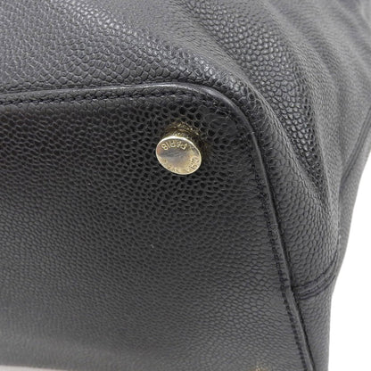 Top Quality Chanel Caviar Skin Coco Mark Turn Lock Shoulder Bag Vintage