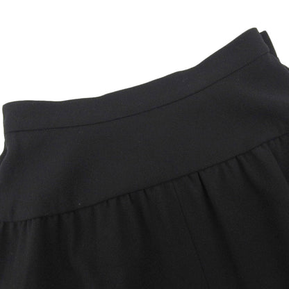 Top Quality Chanel Wool Skirt Vintage Black
