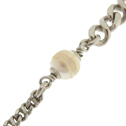 Top Quality Chanel Camellia Star Coco Mark Rhinestone Pearl Necklace 40cm-58cm