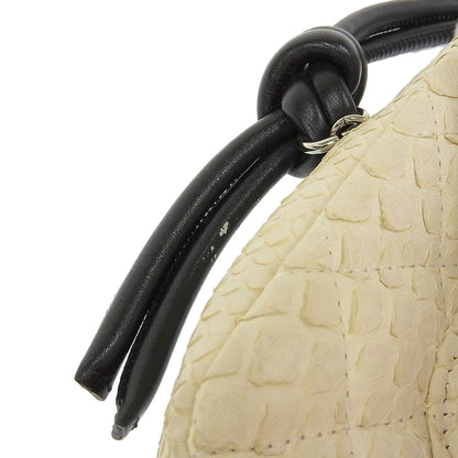 Top Quality Chanel Cambon Line Python Shoulder Pouch