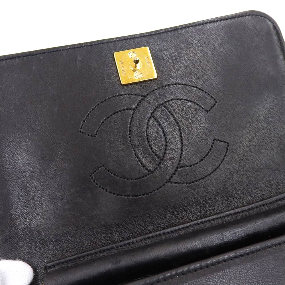 Top Quality Chanel Lambskin Chain Shoulder Bag A03571