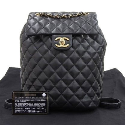 Top Quality Chanel Leather Coco Mark Backpack A91121