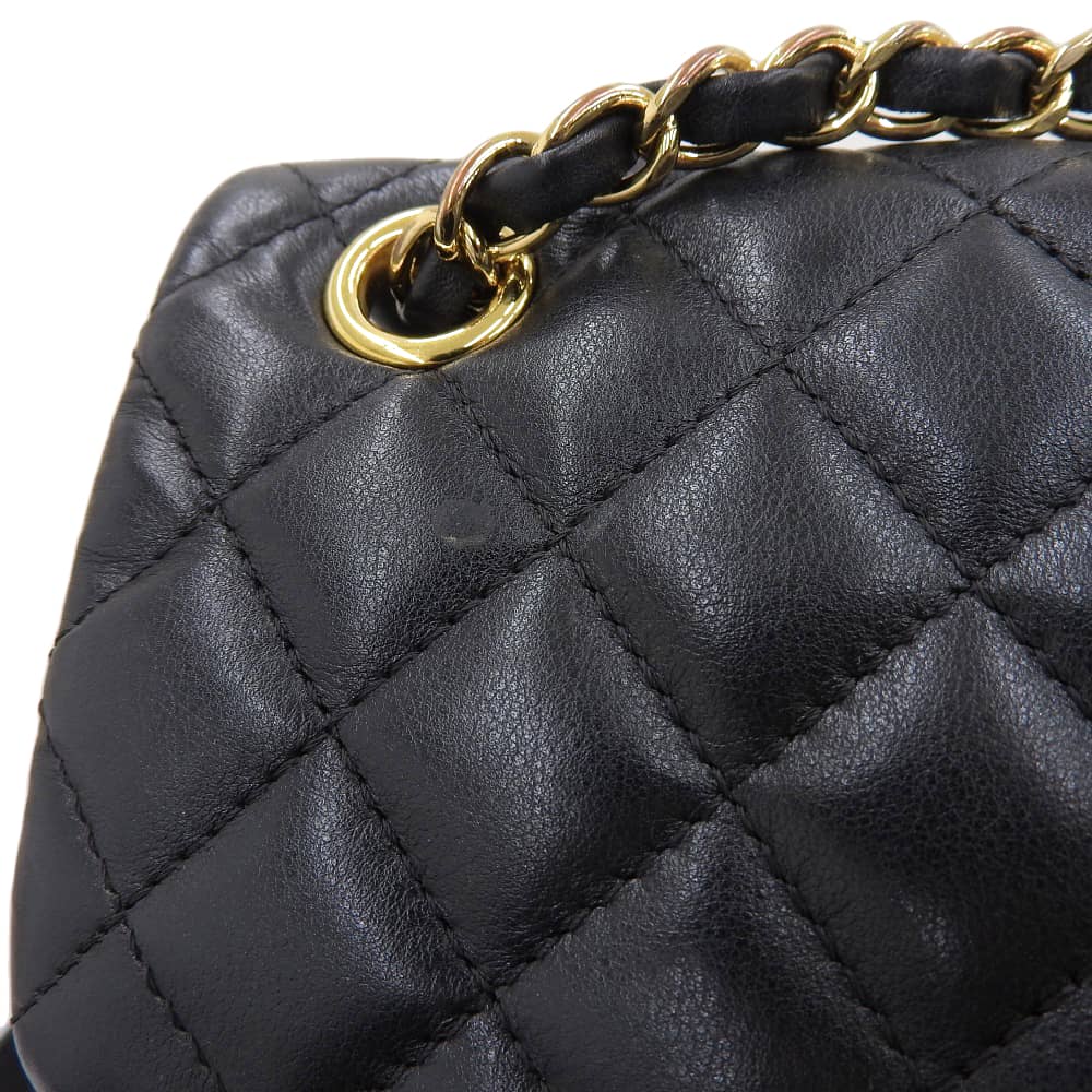 Top Quality Chanel Leather Coco Mark Backpack A91121