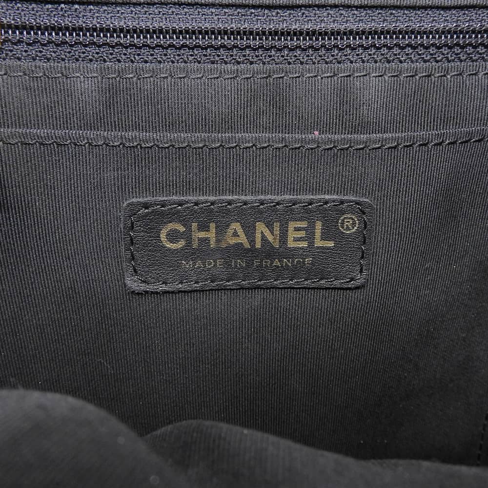 Top Quality Chanel Leather Coco Mark Backpack A91121