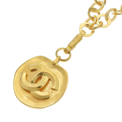 Top Quality Chanel Coco Mark Long Necklace Vintage 96P