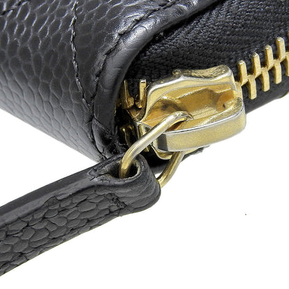 Top Quality Chanel Caviar Skin Round Zipper Long Wallet A50097