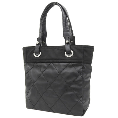 Top Quality Chanel Paris Biarritz PM Leather Canvas Handbag A34208