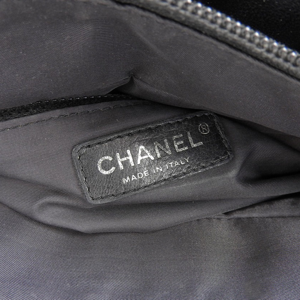 Top Quality Chanel Paris Biarritz PM Leather Canvas Handbag A34208