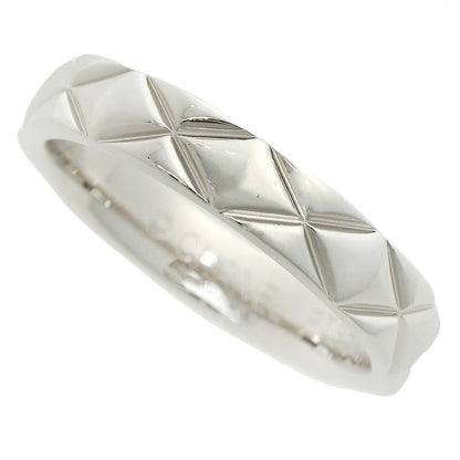 Top Quality Chanel Pt950 Matelasse Ring Platinum #46