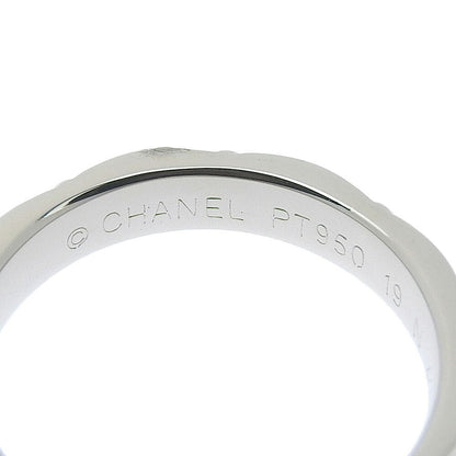 Top Quality Chanel Pt950 Matelasse Ring Platinum #46
