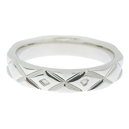 Top Quality Chanel Pt950 Matelasse Ring Platinum #46