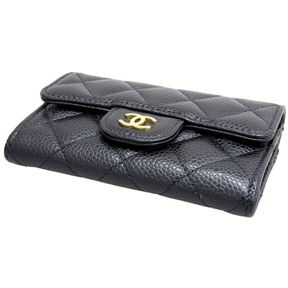 Top Quality Chanel Caviar Skin Business Card Holder AP0214