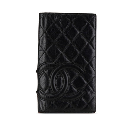 Top Quality Chanel Cambon Line Lambskin Long Wallet