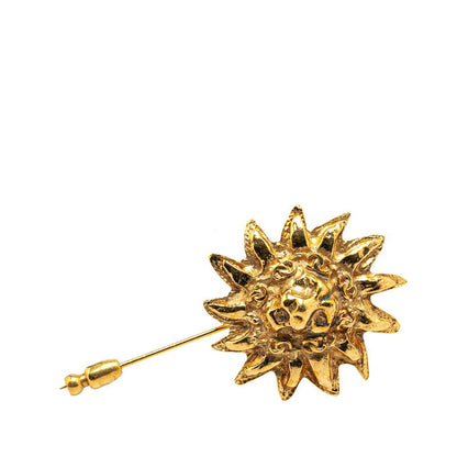 Top Quality Chanel Lion Motif Brooch Gold